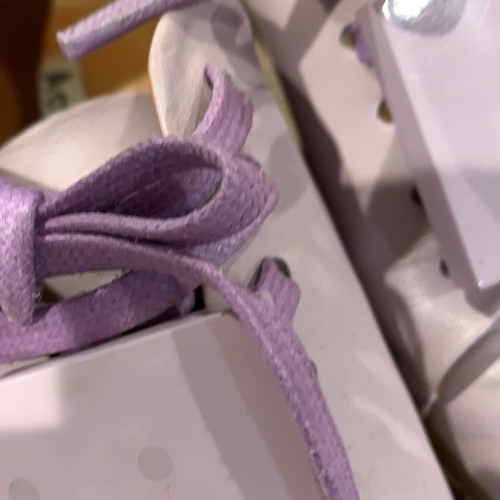 Acne studio lavender purple sneakers sz37 - Picture 5 of 7